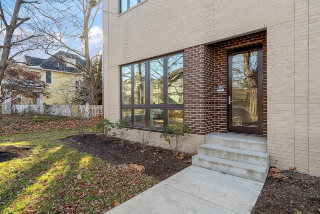 view of property entrance