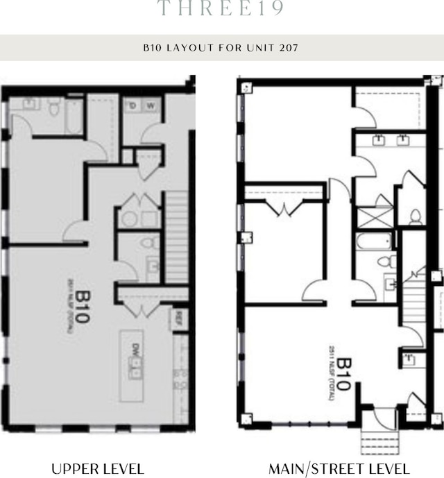 319 E 16th St Unit 207, Indianapolis, IN 46202 - plan