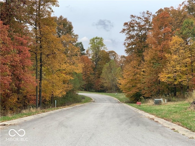 view of road