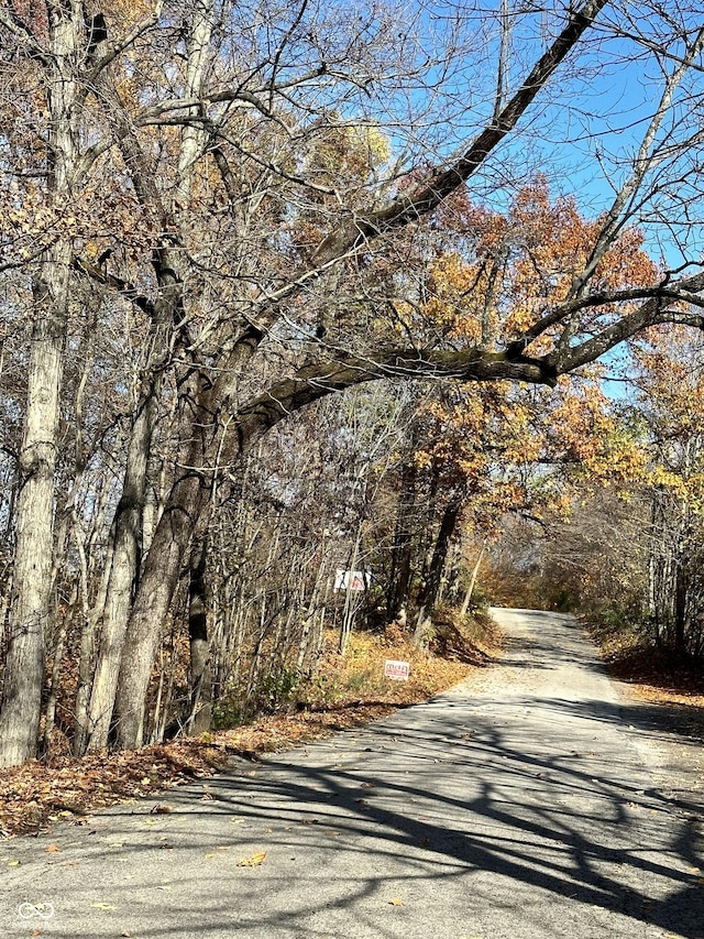 view of road