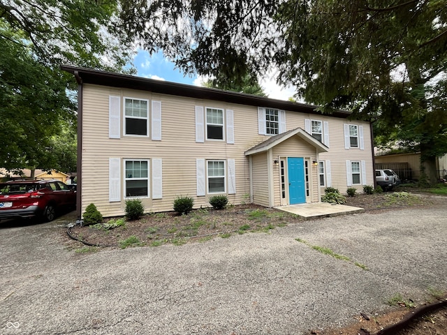 view of colonial-style house