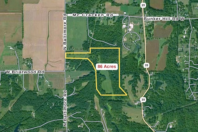 8881 N Baltimore Rd, Monrovia IN, 46157 land for sale