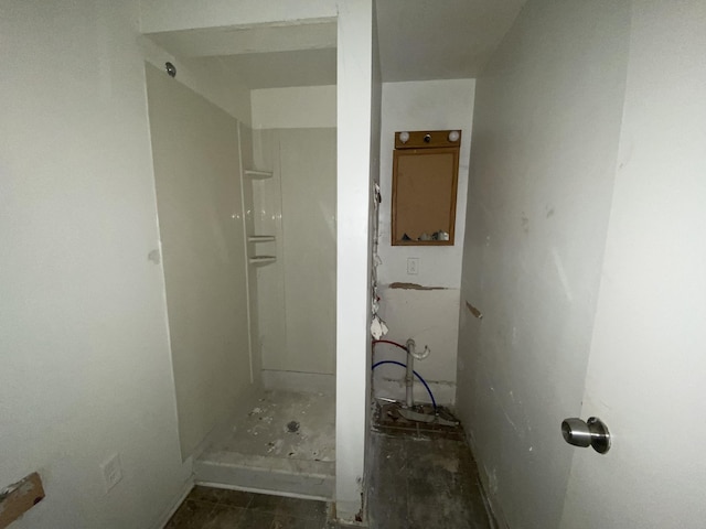 bathroom with walk in shower