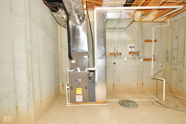 view of utility room