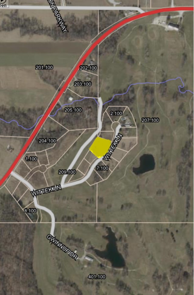 000 N Wittek Ln N, Waveland IN, 74989 land for sale