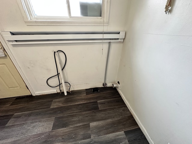 interior details featuring dark wood-type flooring