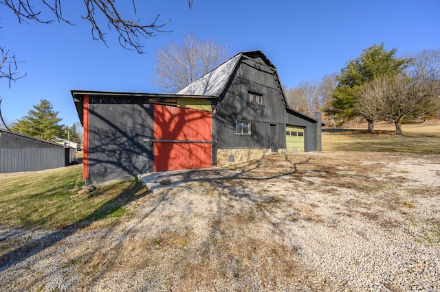 view of shed / structure