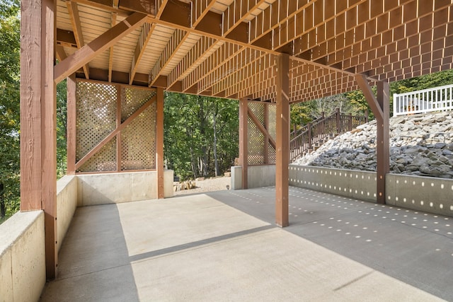 view of patio