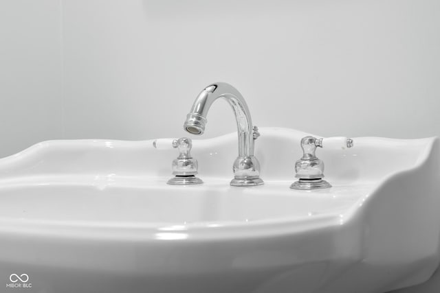 interior details with sink