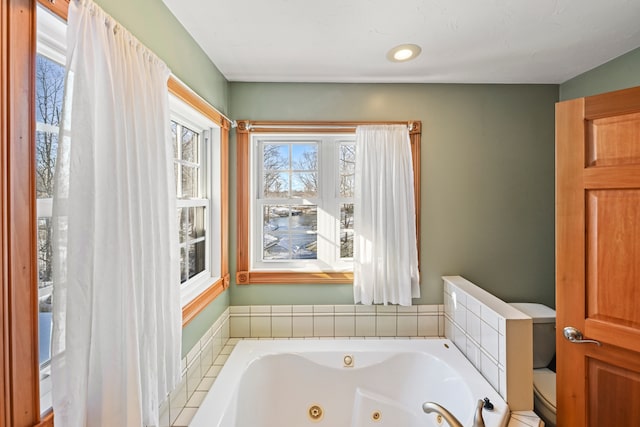 bathroom with a wealth of natural light