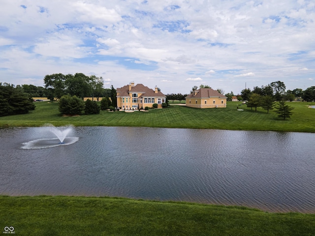 property view of water