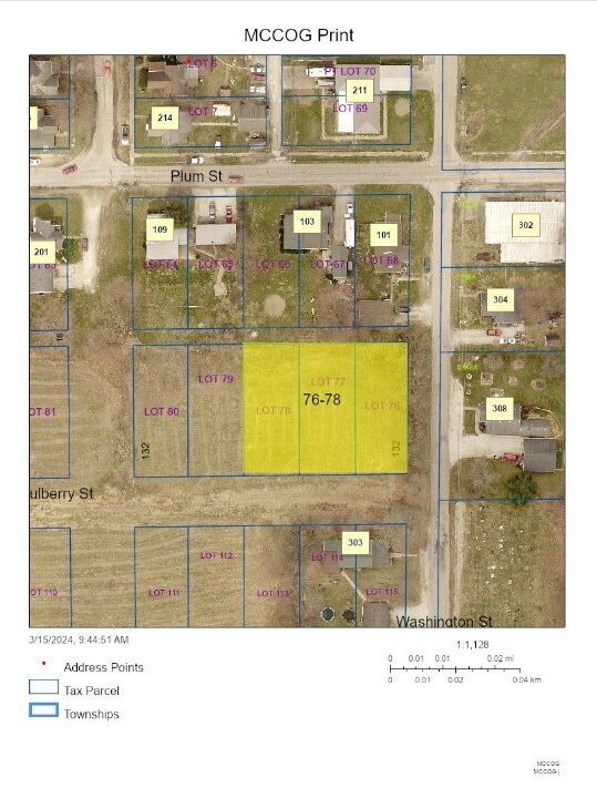 78 W Mulberry St Unit Lots76, 77, Frankton IN, 46044 land for sale