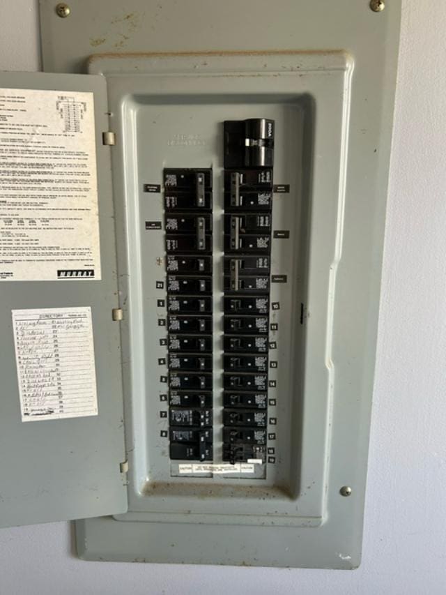 utilities with electric panel