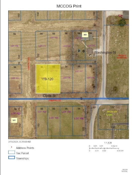 LOTS119, 120 W Clyde St, Frankton IN, 46044 land for sale