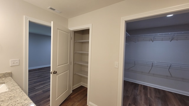 view of closet