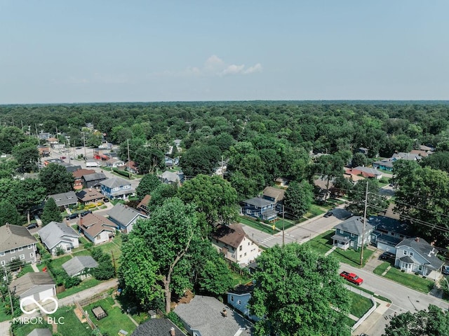 aerial view