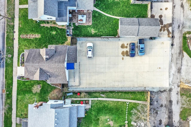 view of aerial view