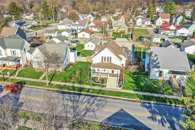 view of aerial view