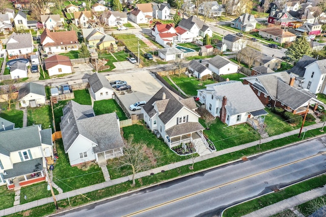 view of aerial view