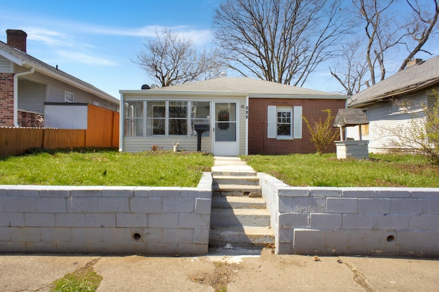 view of front of house