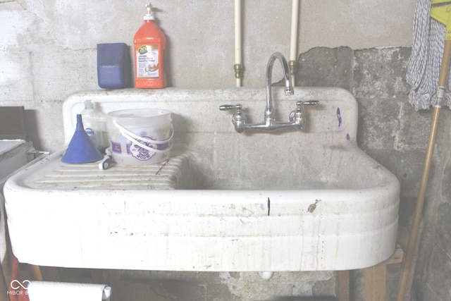 interior details with a sink