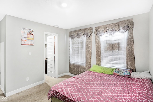 bedroom featuring carpet floors