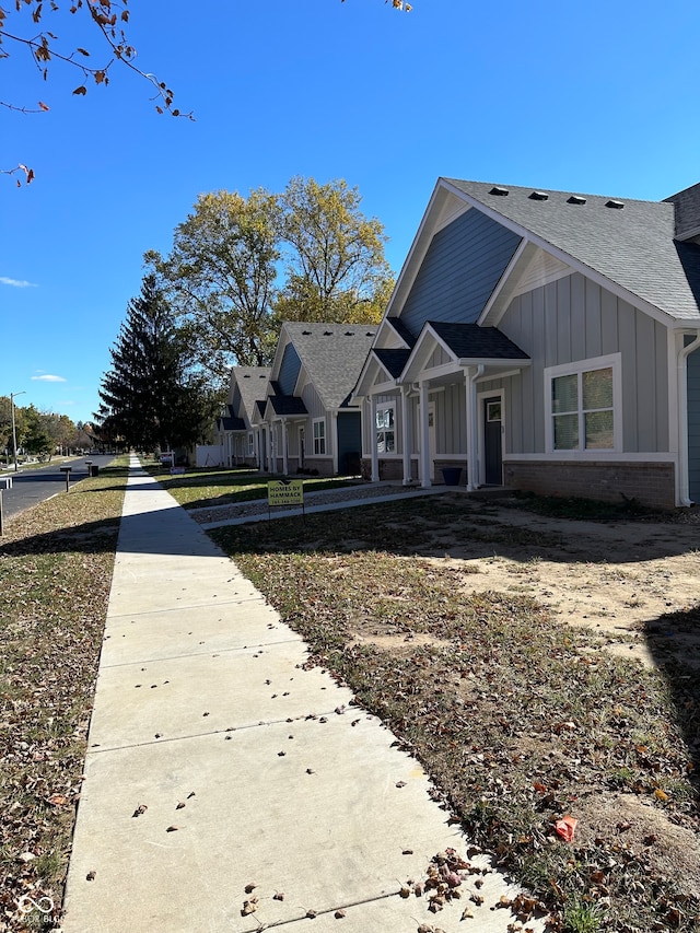 view of property exterior