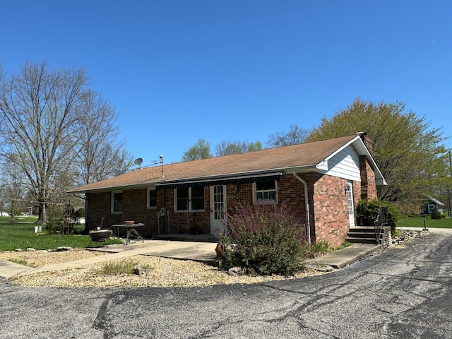 view of ranch-style home