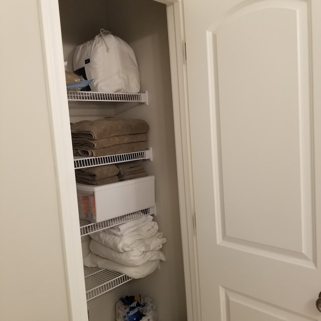 view of closet