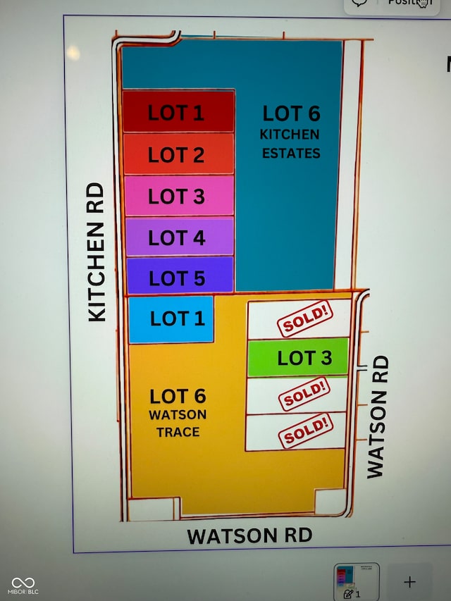 LOT1 Kitchen Rd, Mooresville IN, 46158 land for sale