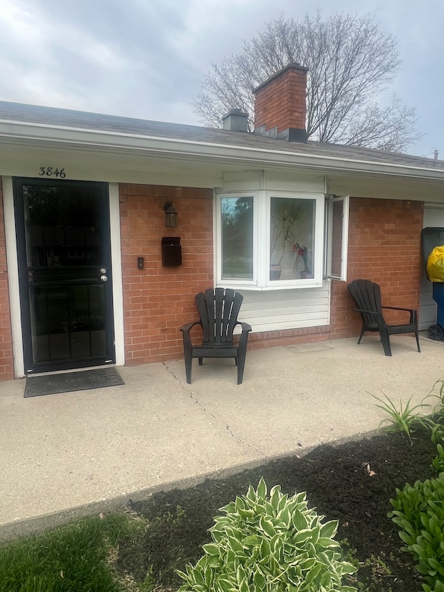 view of rear view of house