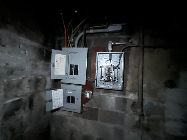 view of utility room