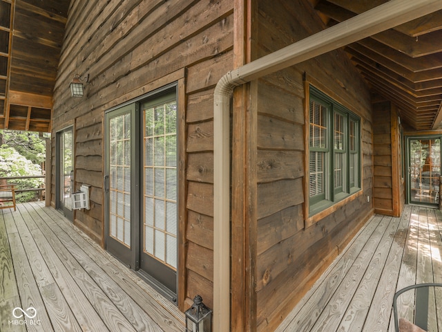 6486 Coyote Dr, Nineveh, IN 46164 - view of wooden deck