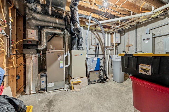 view of utility room