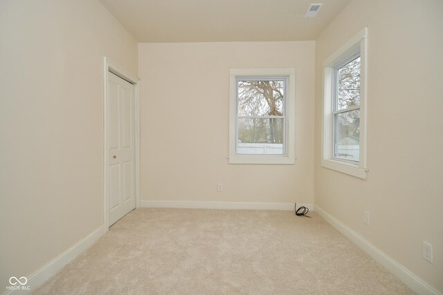547 Udell St, Indianapolis, IN 46208 - unfurnished bedroom with carpet flooring and baseboards