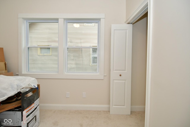 547 Udell St, Indianapolis, IN 46208 - bedroom with carpet flooring and baseboards