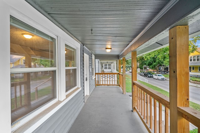 view of patio / terrace featuring a porch