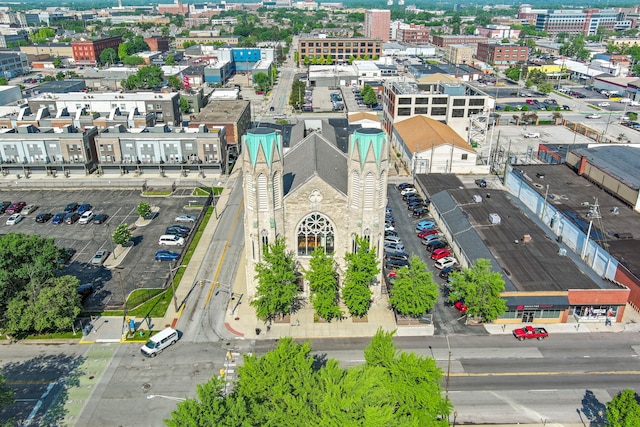 view of aerial view