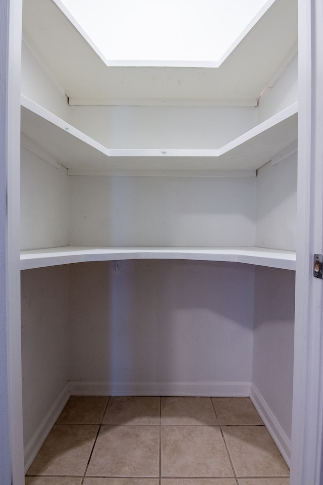 view of pantry