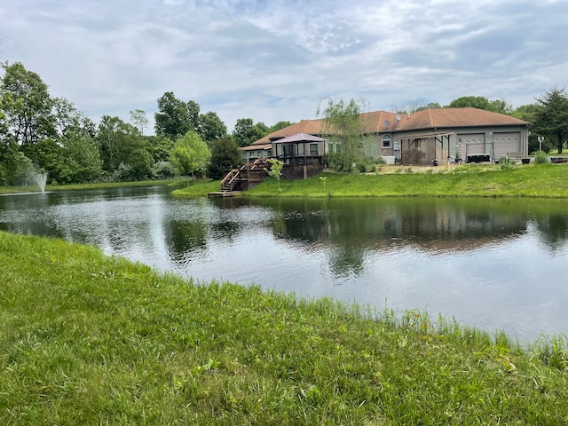 property view of water