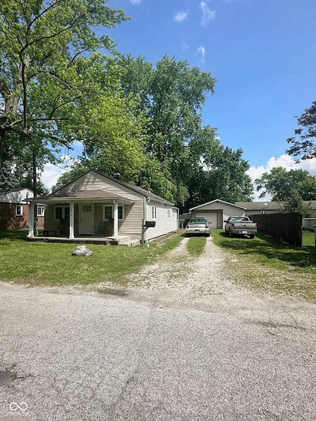 view of home's exterior featuring a porch