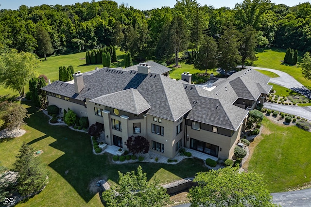 4023 Cedar Hills N Dr, Greenwood, IN 46143 - aerial view