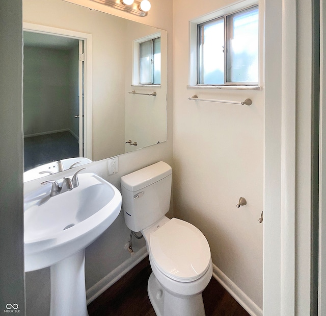 bathroom with toilet