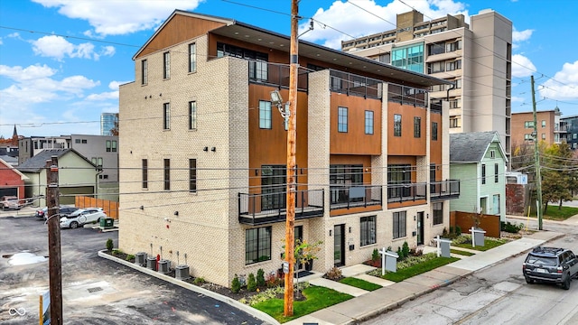 view of property featuring central AC