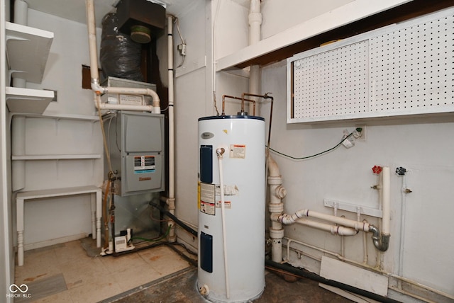 utilities with water heater