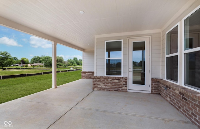 view of patio