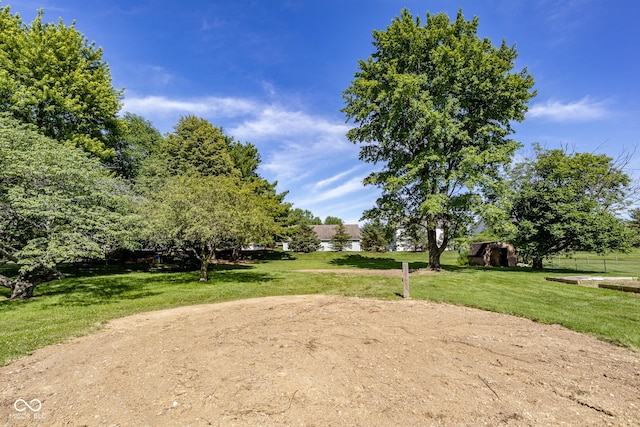 surrounding community featuring a yard