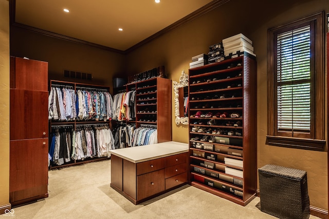 841 Alverna Dr, Indianapolis, IN 46260 - walk in closet with carpet