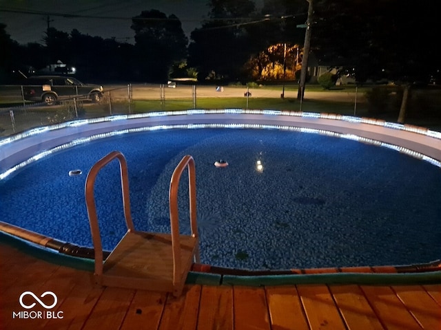 view of pool