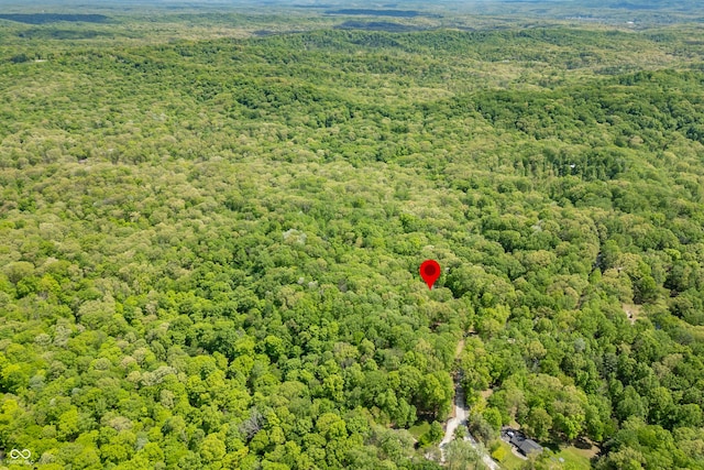 aerial view with a view of trees